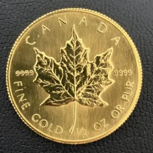K24　メイプルリーフ金貨