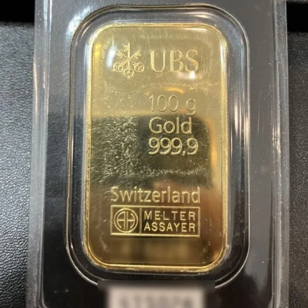 UBS　インゴット　100g