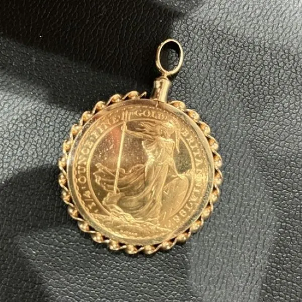 ブリタニア金貨　ペンダントトップ