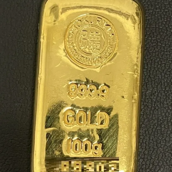 徳力本店　インゴット　100g