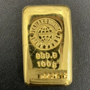 田中貴金属　インゴット　100g