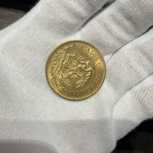 K21.6　メキシコ20ペソ金貨　16g