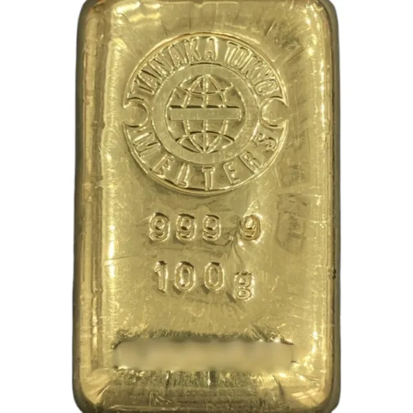 田中貴金属　インゴット　100g