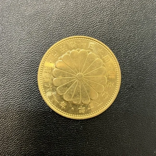天皇陛下御在位60年記念金貨