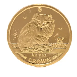 K24 マン島キャット金貨_1_2oz(15.5g)