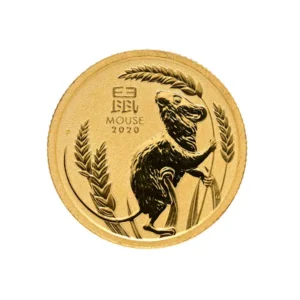 K24 2020年 オーストラリア 干支 鼠 金貨_1_20oz(1.6g)