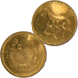 K24 STAR HORSE金貨1／25オンス