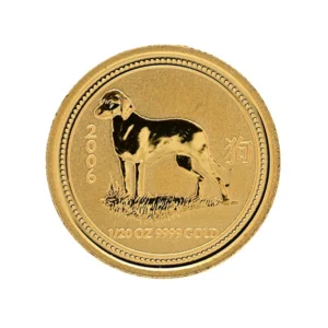 K24 2006年 オーストラリア 干支 戌年 金貨_1_20oz(1.6g)