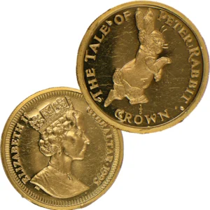 K24ジブラルタル・ピーターラビット金貨1／5オンス