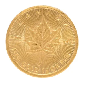 K24 メイプルリーフ金貨_1g
