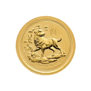 K24 2018年 オーストラリア 干支 戌年 金貨_1_20oz(1.6g)