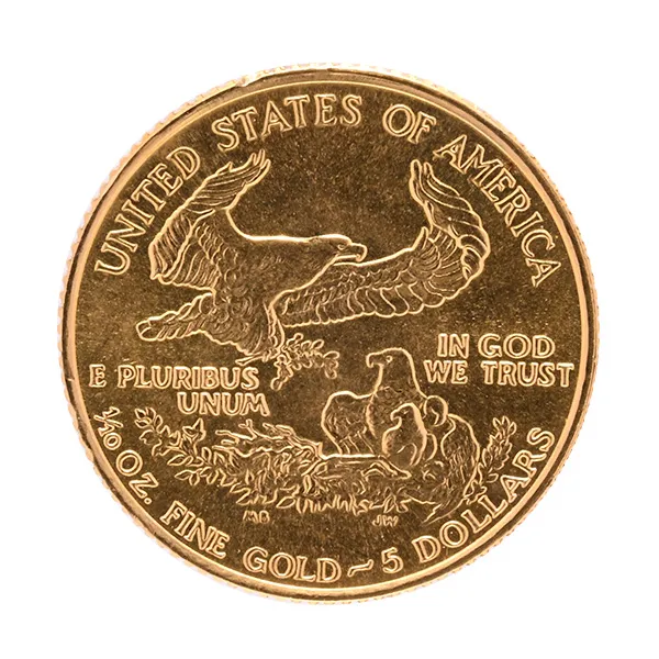 22金 (K22) アメリカン・イーグル金貨 1/10oz