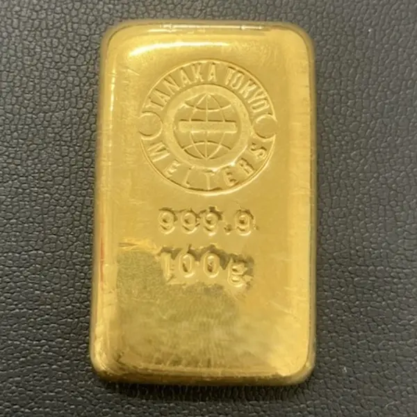 田中貴金属　インゴット　100g