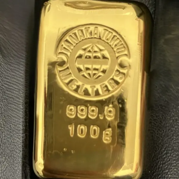 田中貴金属　インゴット　100g