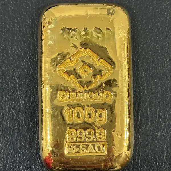 住友金属鉱山　インゴット　100g