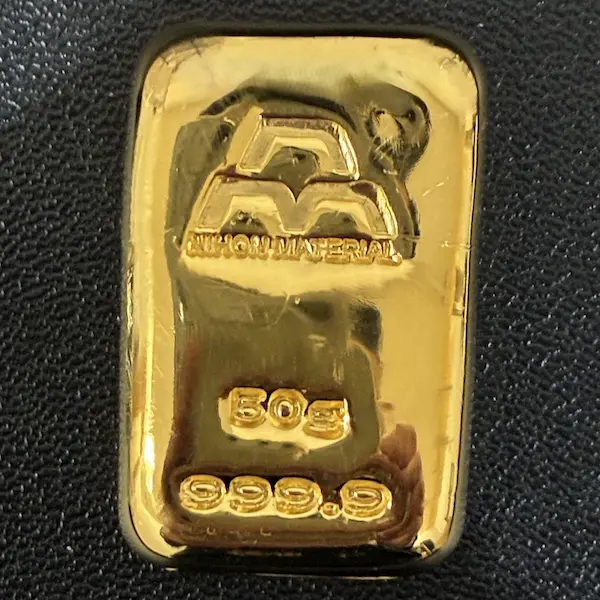 日本マテリアル　インゴット　50g