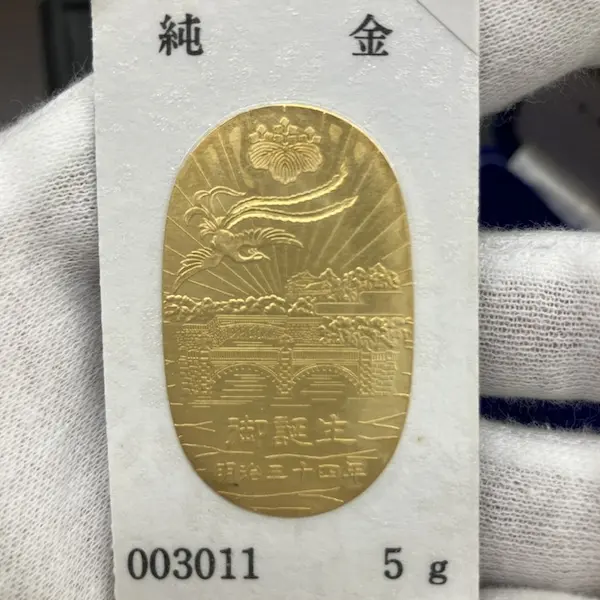 K24　小判　5g
