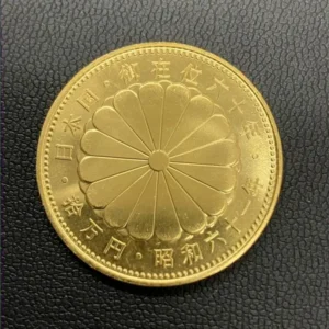 天皇陛下御在位60年記念10万円金貨