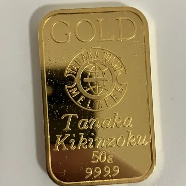 田中貴金属　インゴット　50g