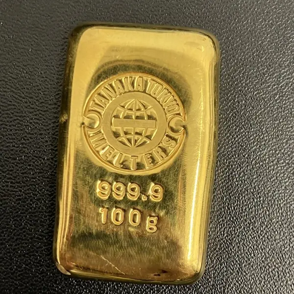 K24　田中貴金属　インゴット　100g