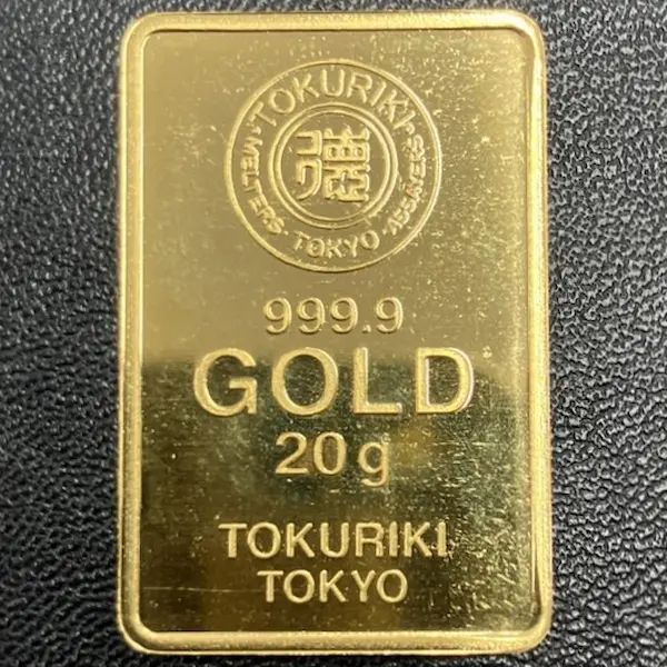 徳力本店　インゴット　20g