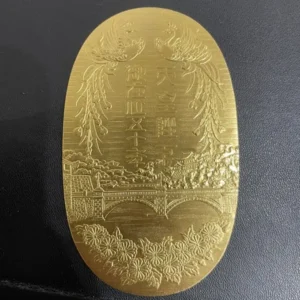 K24　天皇陛下御在位五十年記念小判　56g