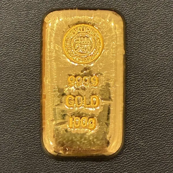 徳力本店　インゴット　100g
