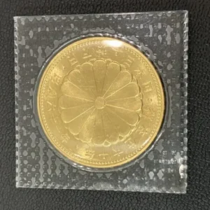 天皇陛下御在位60年記念10万円金貨