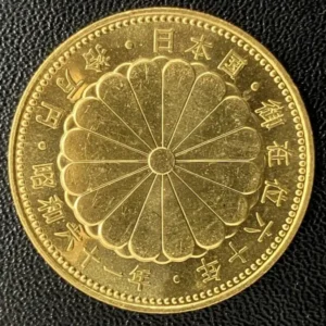 天皇陛下御在位60年記念10万円金貨