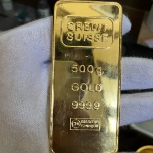 クレディ・スイス　インゴット　500g