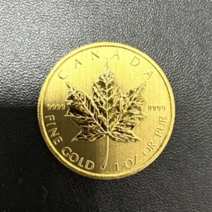 K24　メイプルリーフ金貨　1oz　31.1g