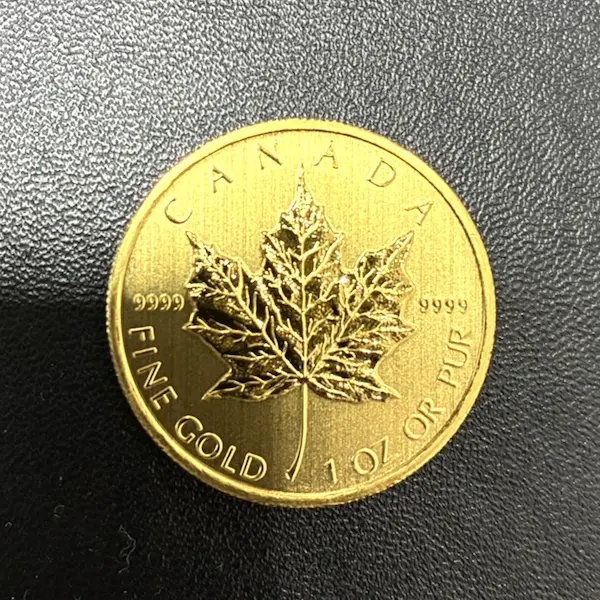 K24　メイプルリーフ金貨　1oz　31.1g