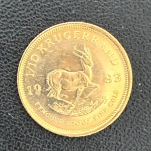 K22　クルーガーランド金貨　1/10oz　3.3g