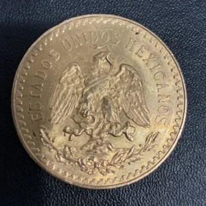 K21.6　メキシコ50ペソ金貨　41.6g