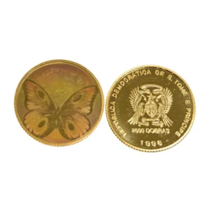K24_サントメ・プリンシべ民主共和国_2500ドブラ金貨_12.4g