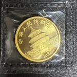 K24　パンダ金貨　1/4oz　7.7g