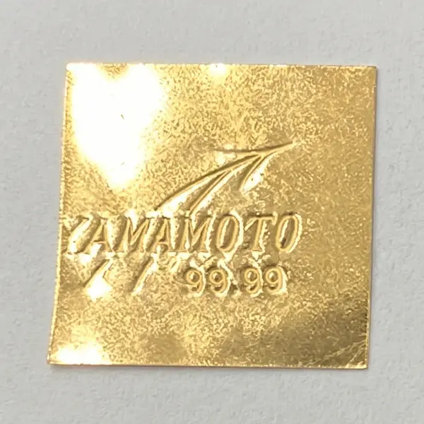 K24　山本貴金属地金　歯科用板金　5g