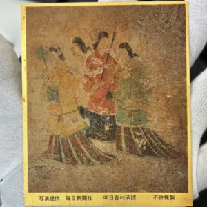 K24　こころのふる里　明日香村　高松塚古墳壁画　純金プレート　100g