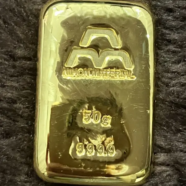 日本マテリアル　インゴット　50g