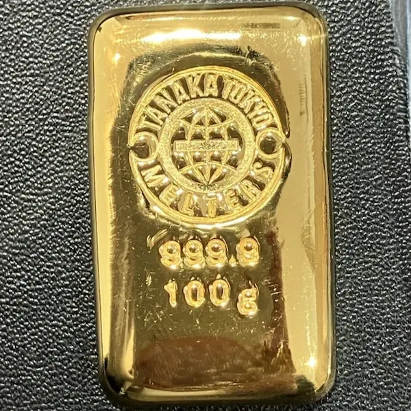 田中貴金属　インゴット　100g