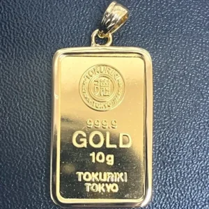 K24　徳力本店　インゴット ペンダントトップ 　10g