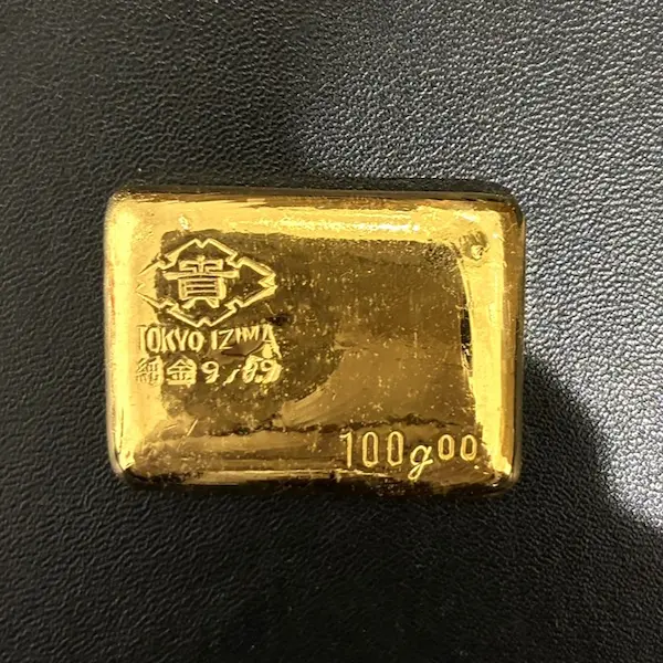 井島貴金属　インゴット　100g