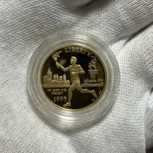 K21.6　アトランタオリンピック 100周年記念 5ドル金貨　8.3g