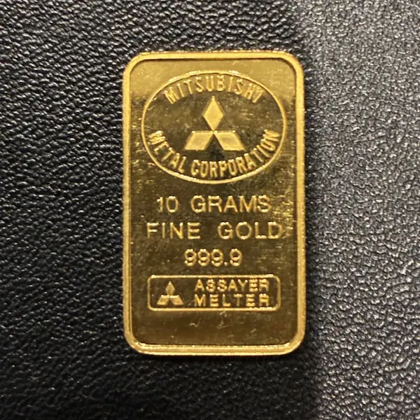 三菱マテリアル　インゴット　10g