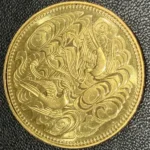 天皇陛下御在位60年記念10万円金貨
