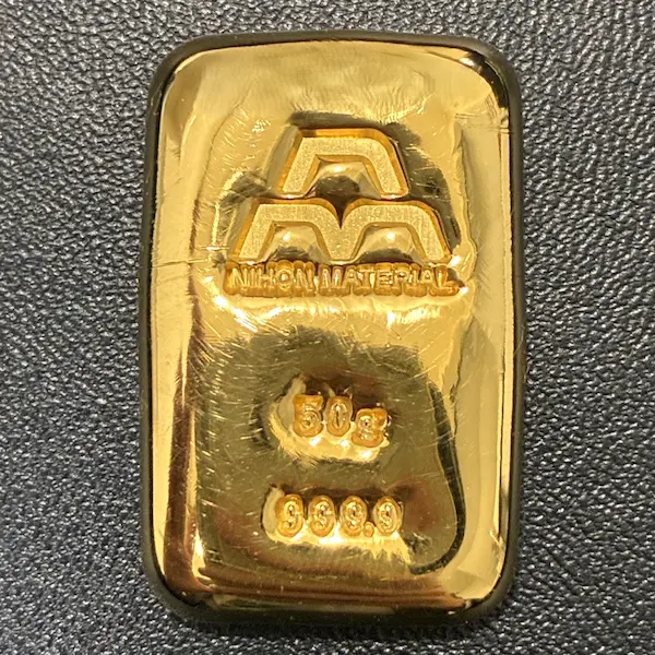日本マテリアル　インゴット　50g