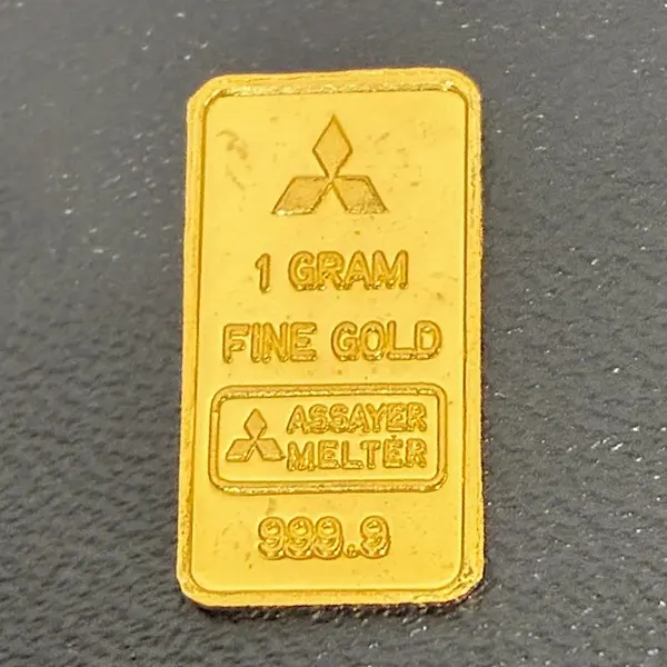 三菱マテリアル　インゴット　1g