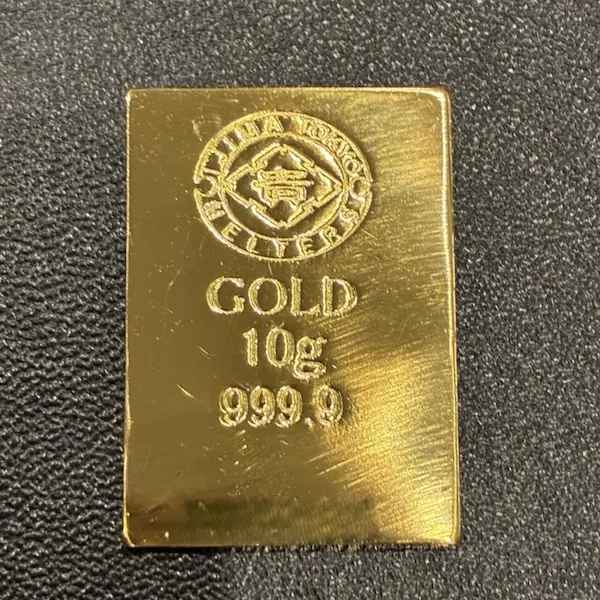 井島貴金属　インゴット　10g
