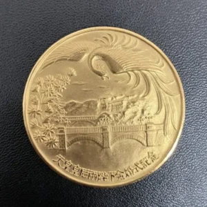 K24　天皇皇后両陛下金婚式記念メダル　35g