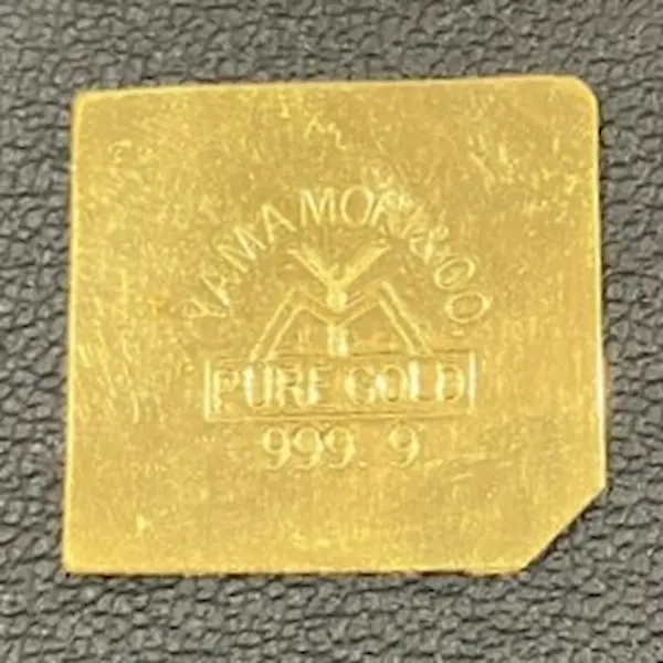 K24　山森貴金属工業　歯科用板金　5g